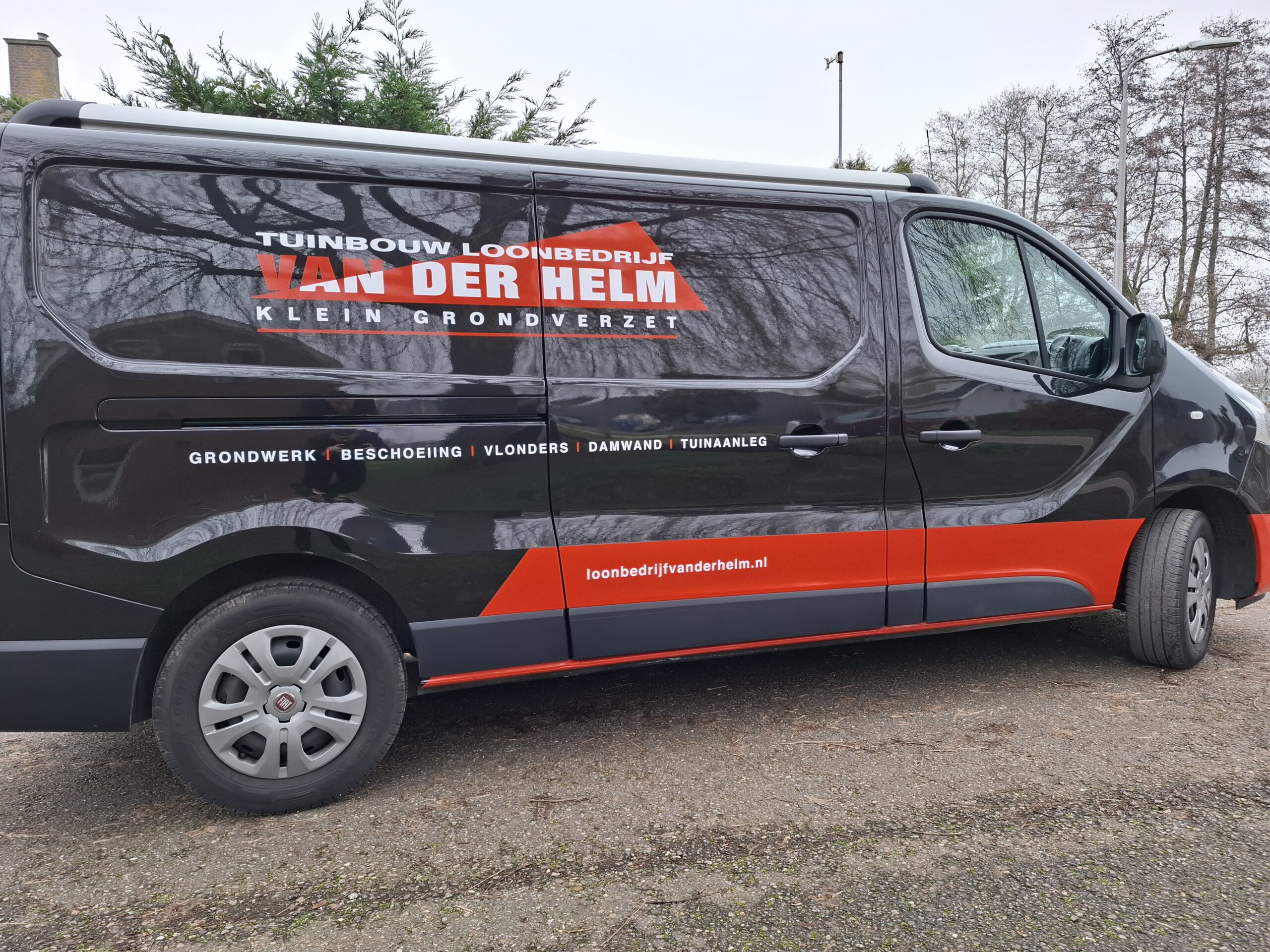 Autobelettering Van der Helm